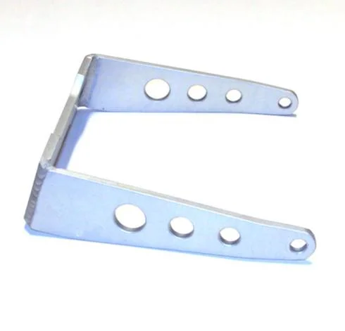 Custom CNC Machined Motorcycle Spares Color Anodized Aluminum Seat Bracket