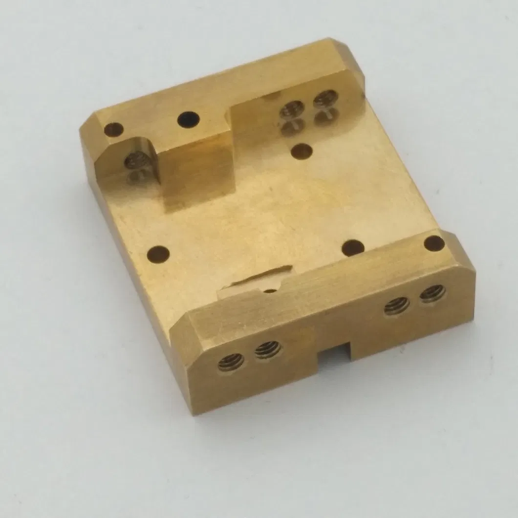 Copper 5 Axis CNC Machinery Milling Parts Service Produced Part Machining Services